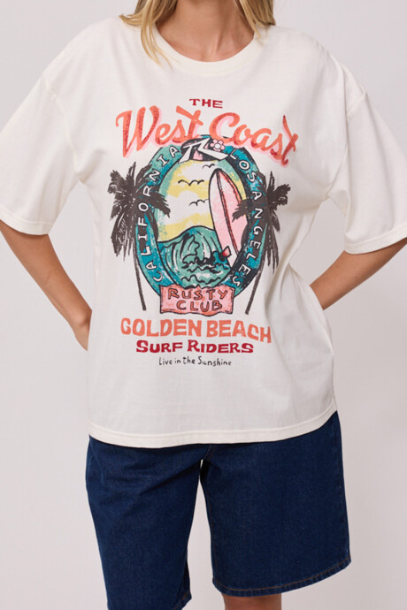 T-SHIRT VAIBE RUSTY Crudo