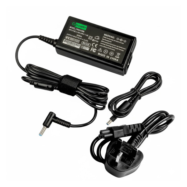 Cargador Laptop Notebook G-power Hp 19.5V 3.33A 65W 4.5X3.0 Color Negro