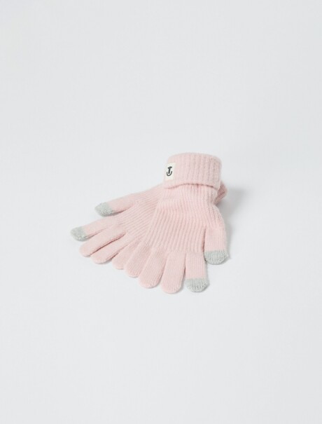 GUANTES INFANTILES ROSADO