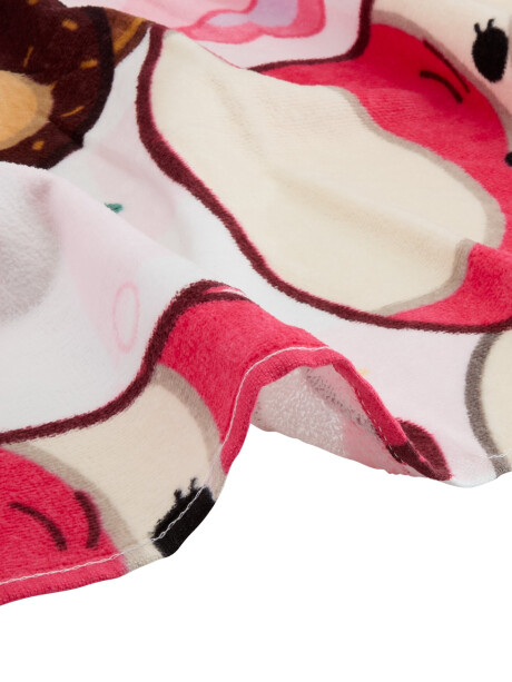 Toalla de ducha velour SQUISHMALLOWS 70x140 Toalla de ducha velour SQUISHMALLOWS 70x140