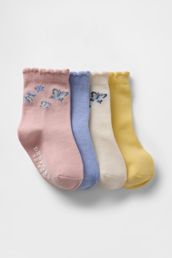 Medias Pack X4 Toddler Niña Multi 5