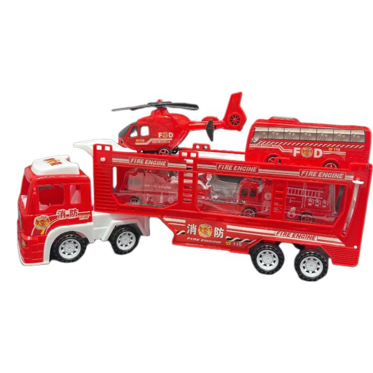 Set Vehiculos de Bomberos 