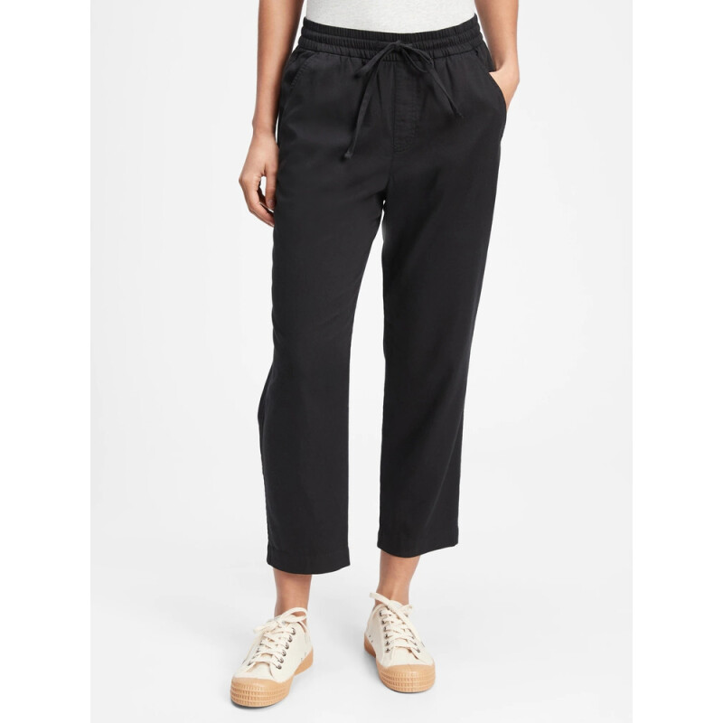 V-EASY PANT SOLID TRUE BLACK