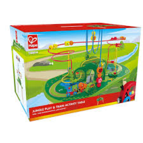 Mesa de actividades Hape Jungle Play & Train Mesa de actividades Hape Jungle Play & Train