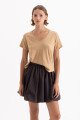 REMERA PEONY Camel