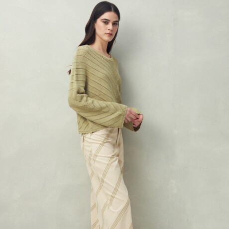 SWEATER CAPUCINE Verde Oliva