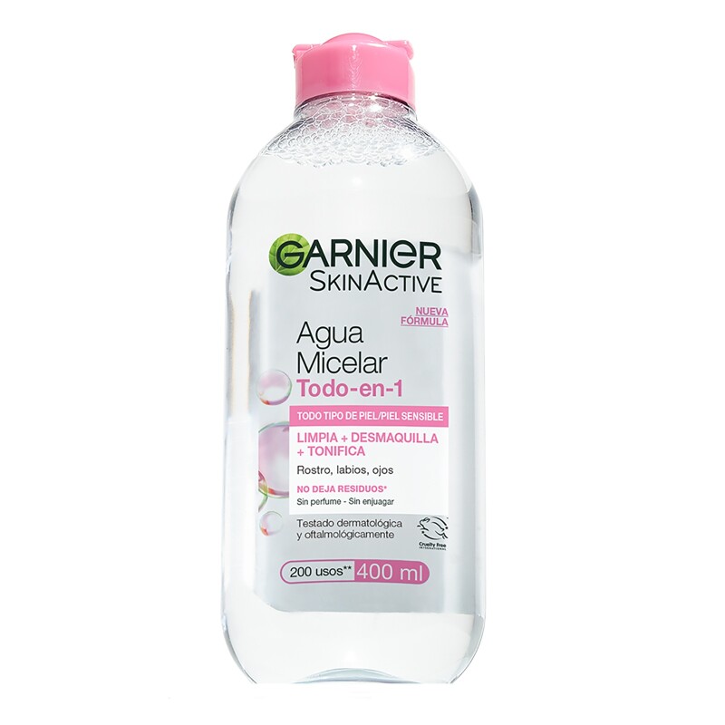 Agua Micelar Garnier 400 Ml. Agua Micelar Garnier 400 Ml.