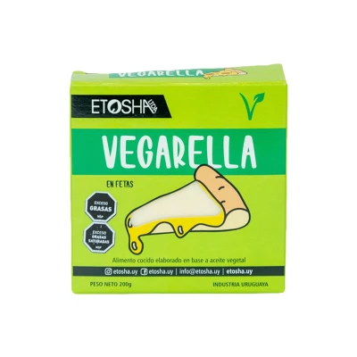 Queso Vegarella En Fetas Etosha 200g Vegarella En Fetas Etosha