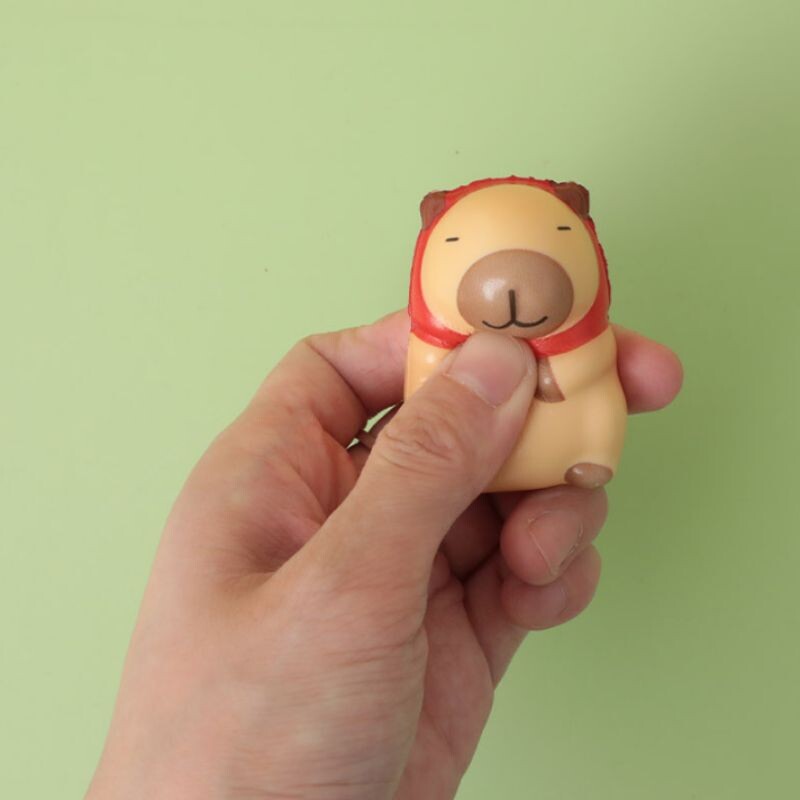 Squishy Anti Estrés - Mini Capibara - Pack X 5 - Surtidos Squishy Anti Estrés - Mini Capibara - Pack X 5 - Surtidos