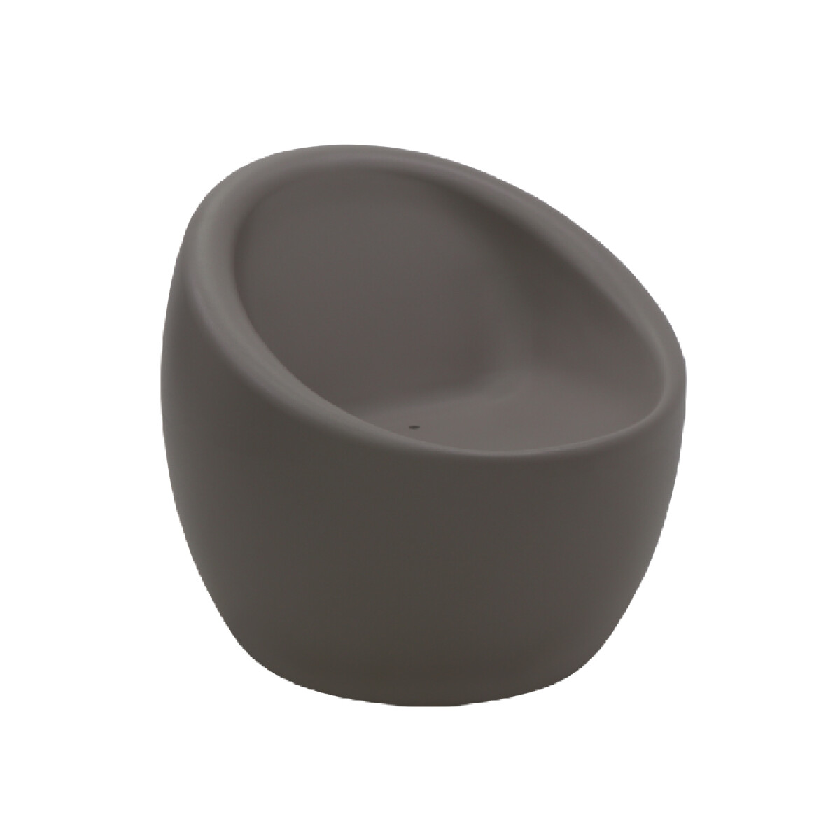 Sillón de polietileno "OCA" simil hormigón -TRAMONTINA - TD0698 