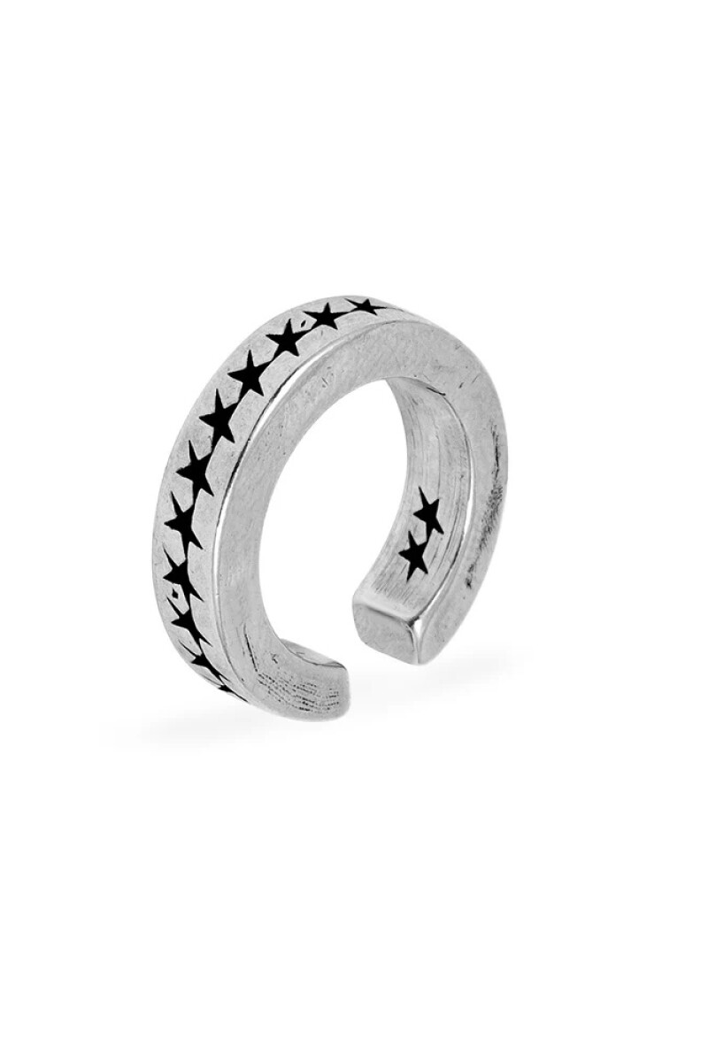 Icon Monogram Earcuff Plata