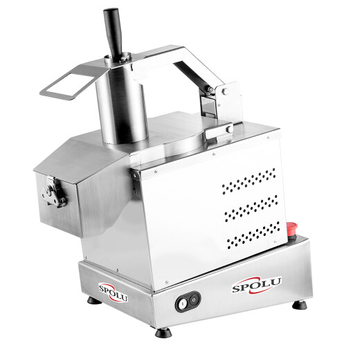 Procesador de alimentos de acero inoxidable con 7 discos Spolu Procesador de alimentos de acero inoxidable con 7 discos Spolu