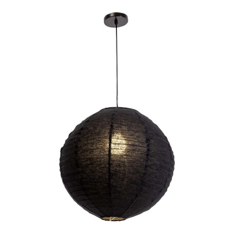 LAMPARA DE TECHO YUTE NEGRO 174C