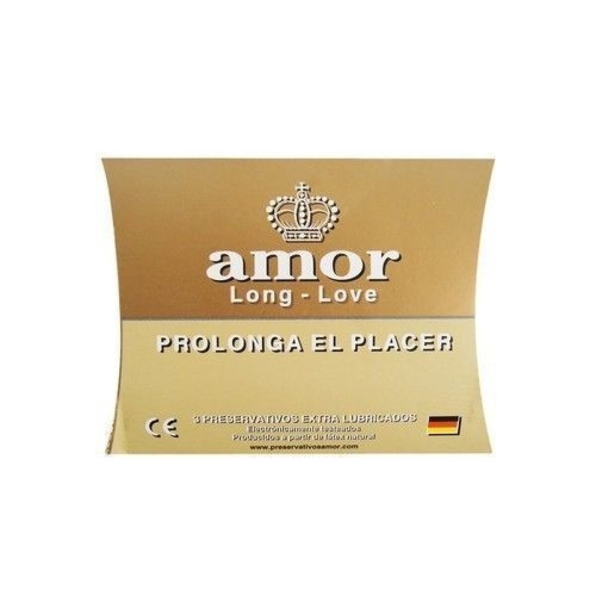Preservativos Amor Long-Love 3 Unidades 