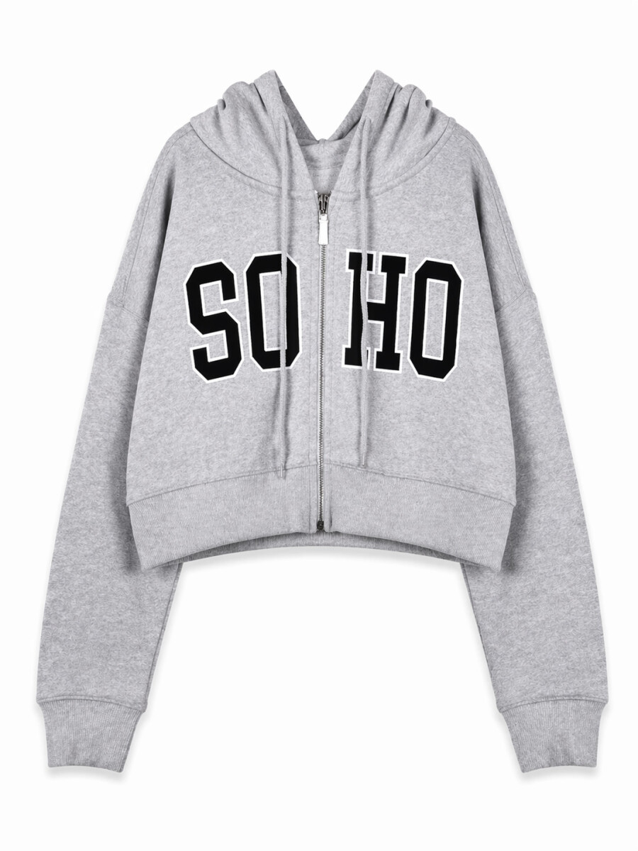 CAMPERA CIUD - GRIS MELANGE M 
