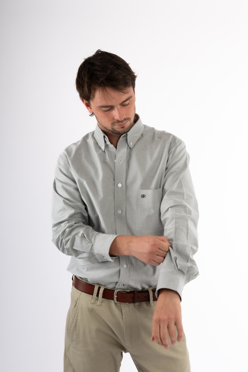 Camisa Oxford Brixton Verde