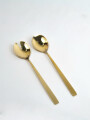 Cuchara Servir Quara, Set 2 Piezas. Dorado