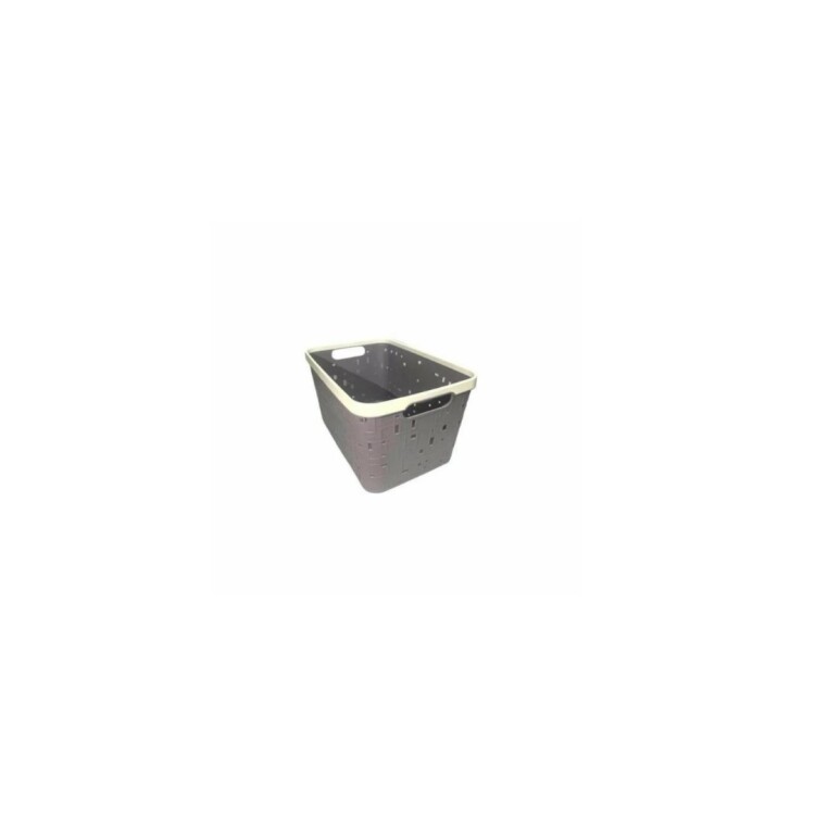CESTO CANASTO ORGANIZADOR 27X18X14CM MULTICOLOR