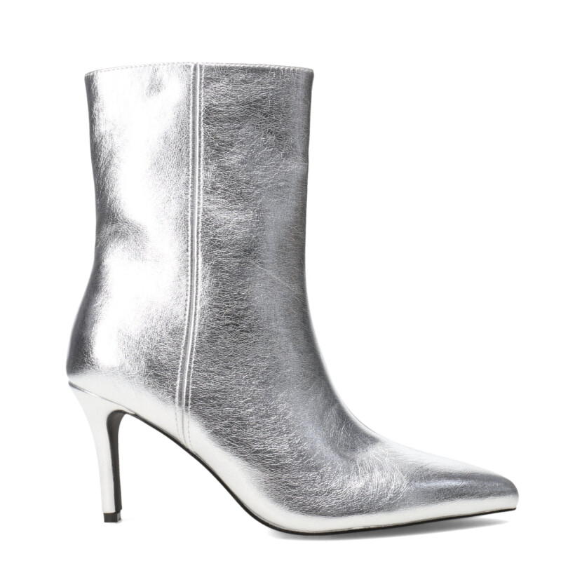 Botas de Mujer Miss Carol VERMONT con taco finno Plateado