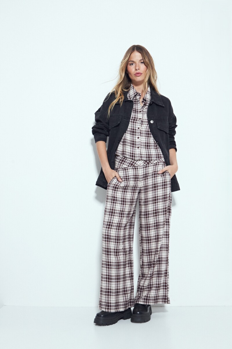 PANTALON CAMBRIDGE Chocolate