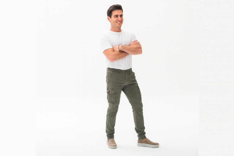 PANTALON CARGO EPSILON S/TAPA Verde