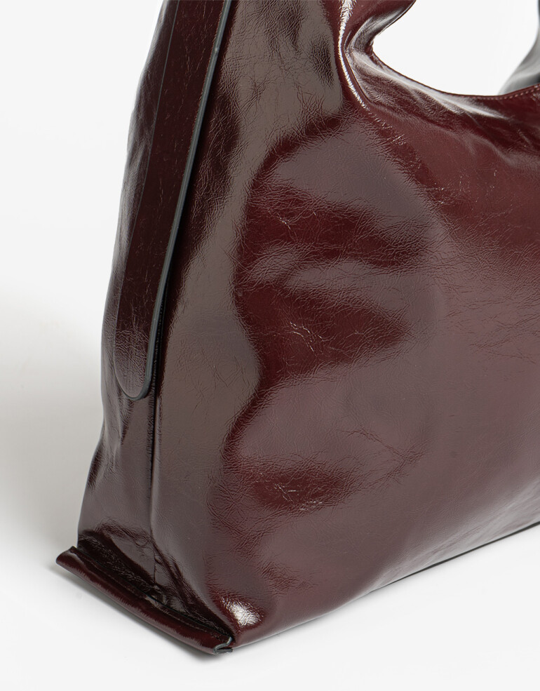 Saca Cartera Formato Saca Burgundy - Rojo Cereza