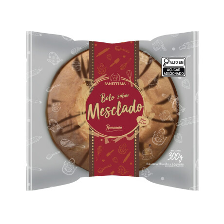 TORTA BOLO ROMANATO PANETTERIA 300 Grs Marmolado