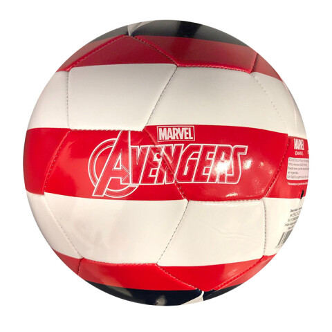 Pelota Fútbol Infantil N°3 Oficial CAPITAN AMERICA ESTRELLA