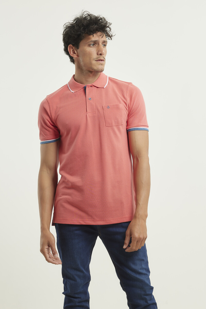 REMERA NAVIGATOR - Coral 
