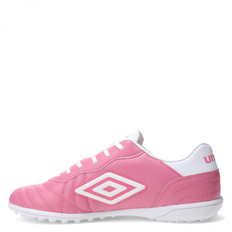 Championes de Hombre Umbro Futbol 5 Touch TF Rosado - Blanco
