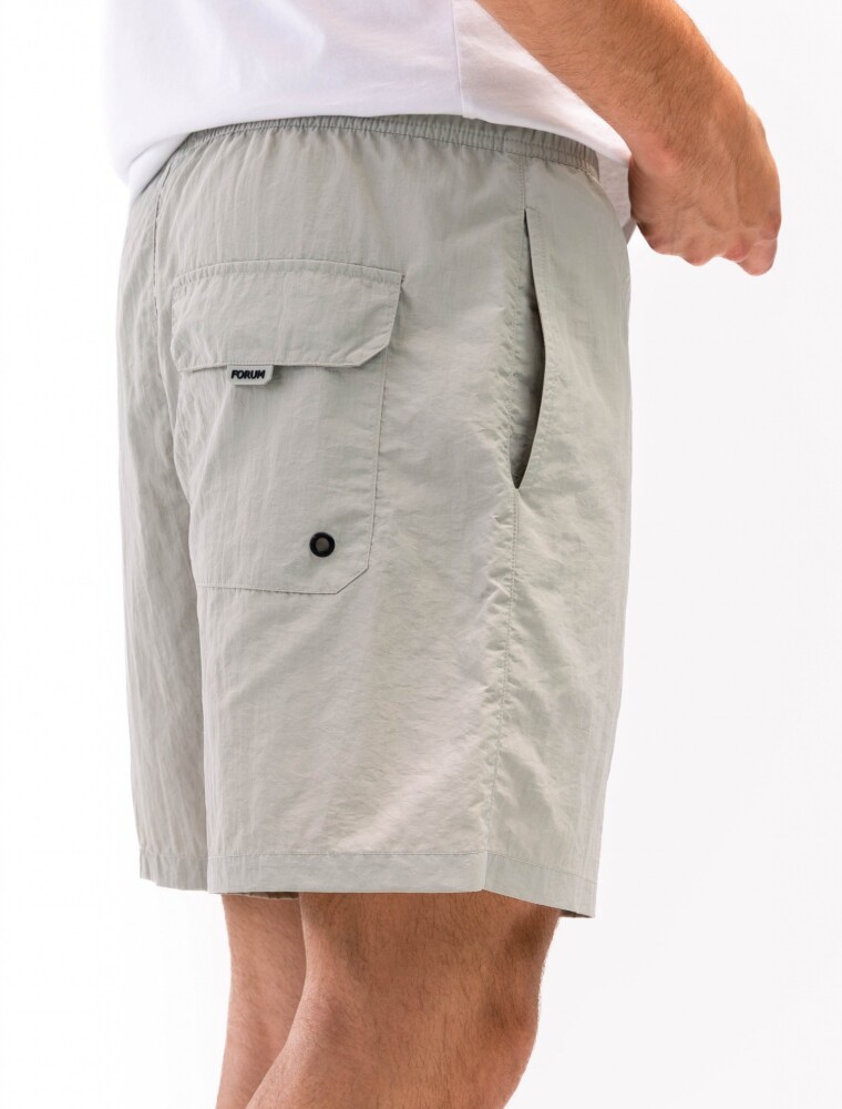 Short de Baño Taslon Buzios Gris