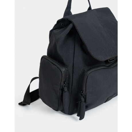 Mochila Puffy Negro Negro