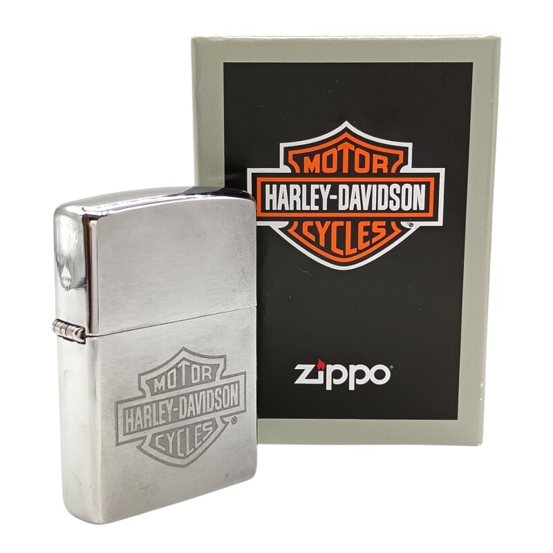 Encendedor ZIPPO 200HD H-D LOGO - ZP200H37 plateadouniforme