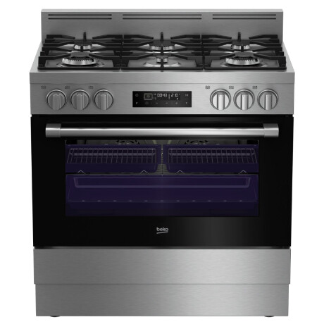 Cocina combinada 6 Hornallas Beko BF918 GMX Cocina combinada 6 Hornallas Beko BF918 GMX