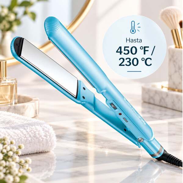 Plancha Babylisspro Ergonómica 1½" Nano Titanium Babnt9559uz PLANCHITA DE PELO BABYLISSPRO 9559