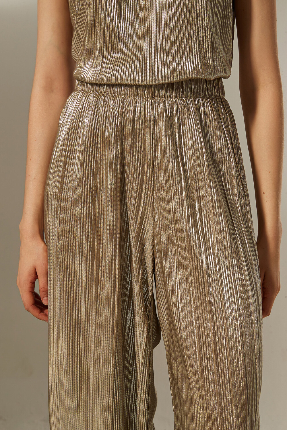 Pantalon Fabi Dorado