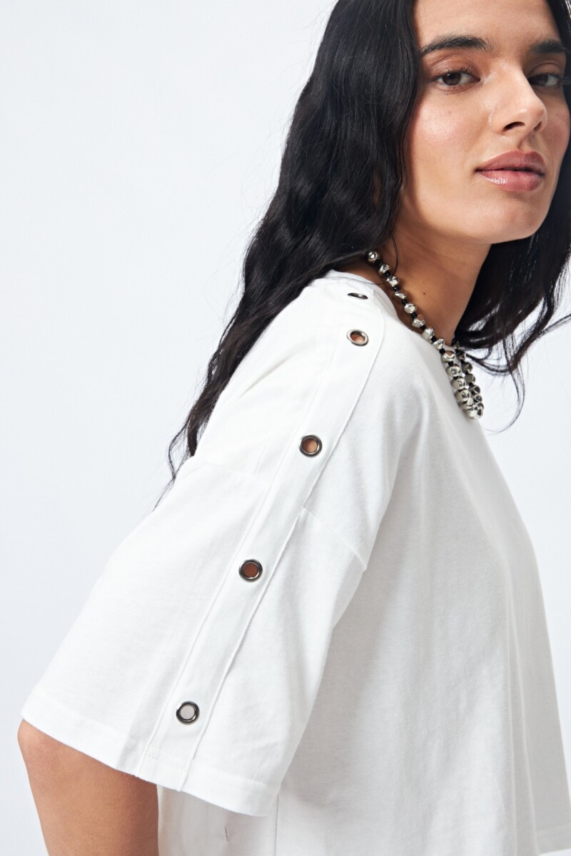 REMERA LETSI Blanco