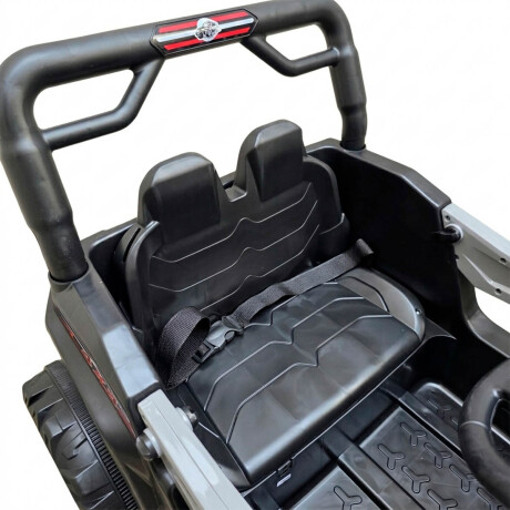 Auto A Bateria Cuatriciclo Wagon 4x4 C/control Remoto Gris