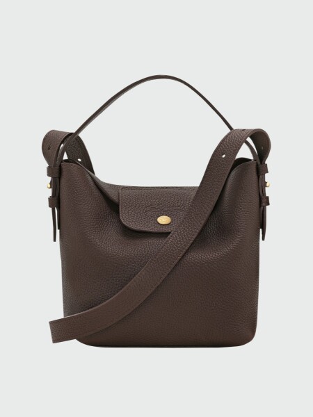 LONGCHAMP - LE CADENCE, CARTERA BUCKET S Negro Estampado