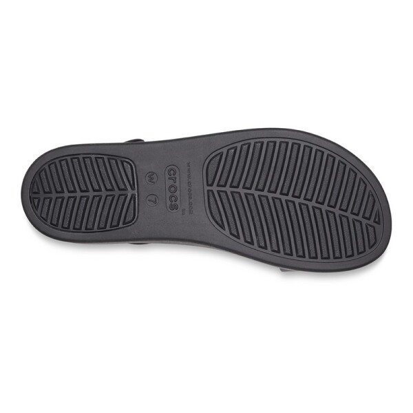 Sandalias Crocs Brooklyn Low Wedge Negro