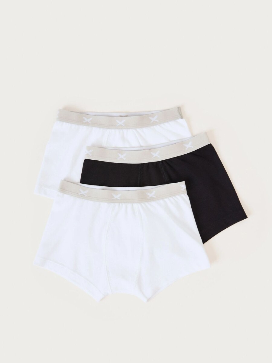 KIT DE 3 CALZONCILLOS INFANTILES - MULTICOLOR 