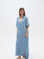 Vestido Danao Celeste