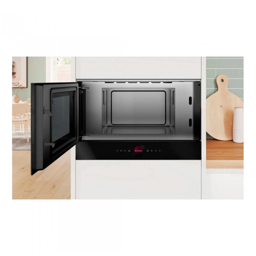 Microondas de empotrar Bosch BFL7221B1 acero inoxidable