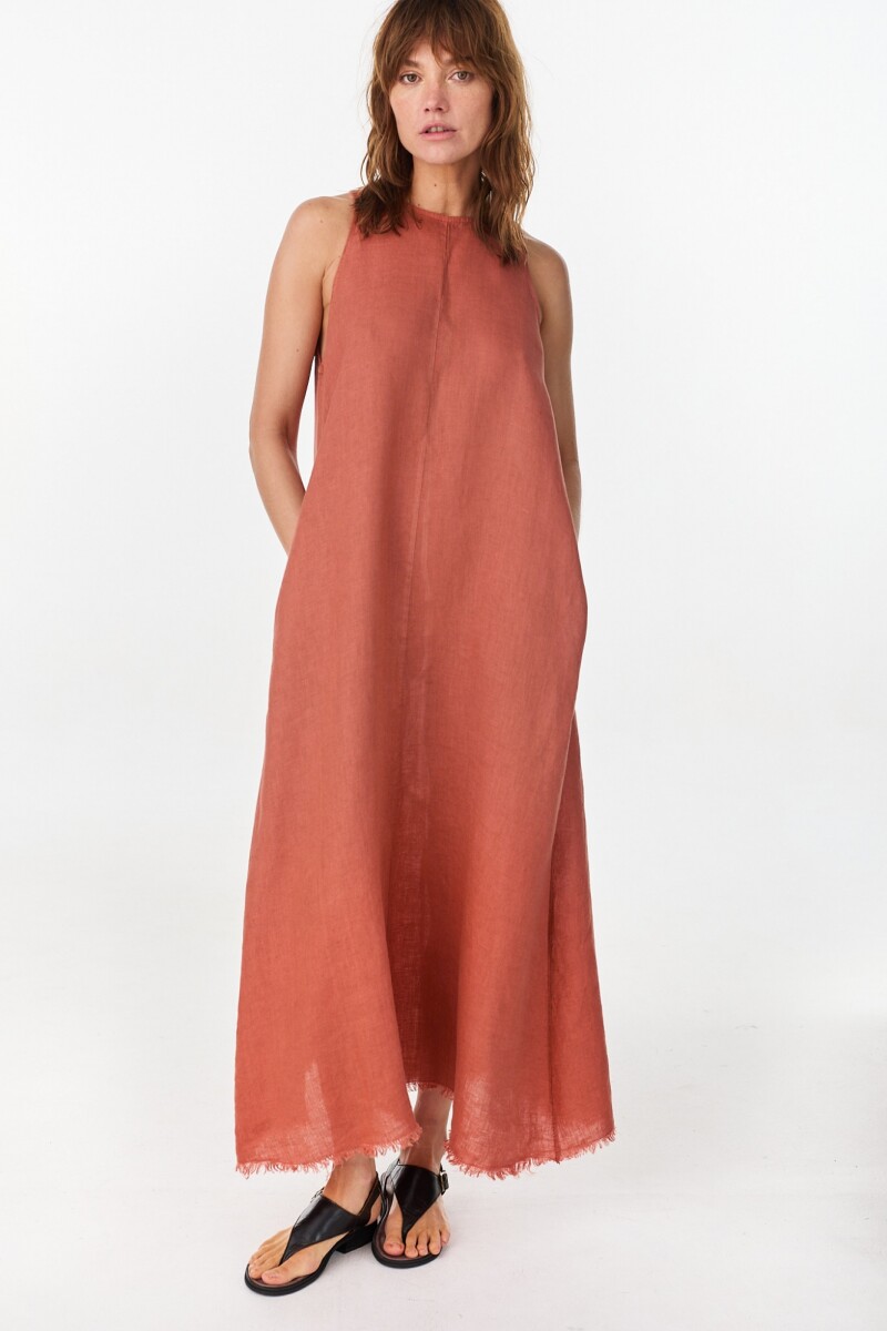 Vestido Duck Terracota