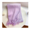 Bufanda Cálida Color Liso Violeta