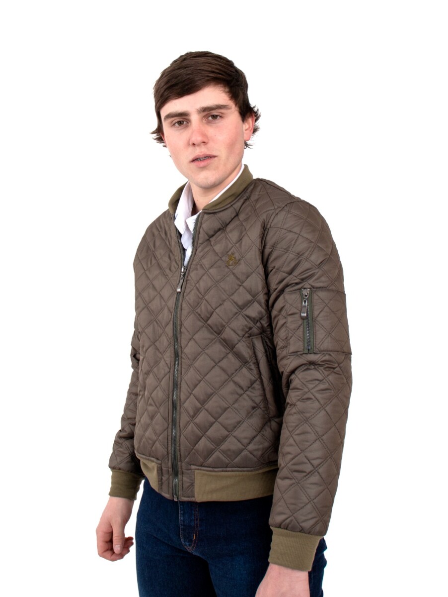 Campera Bomber Aviador - Verde 