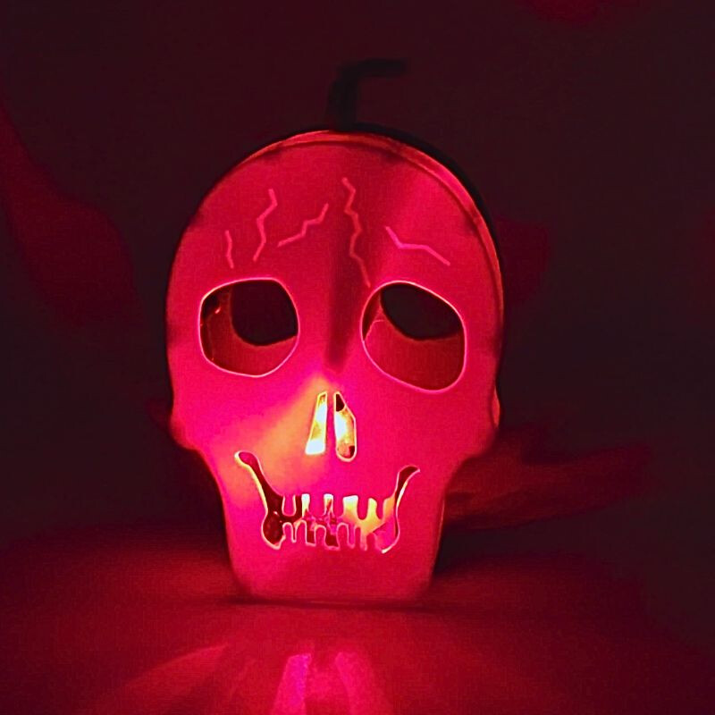 Cráneo De Calavera C/Luz Cráneo De Calavera C/Luz