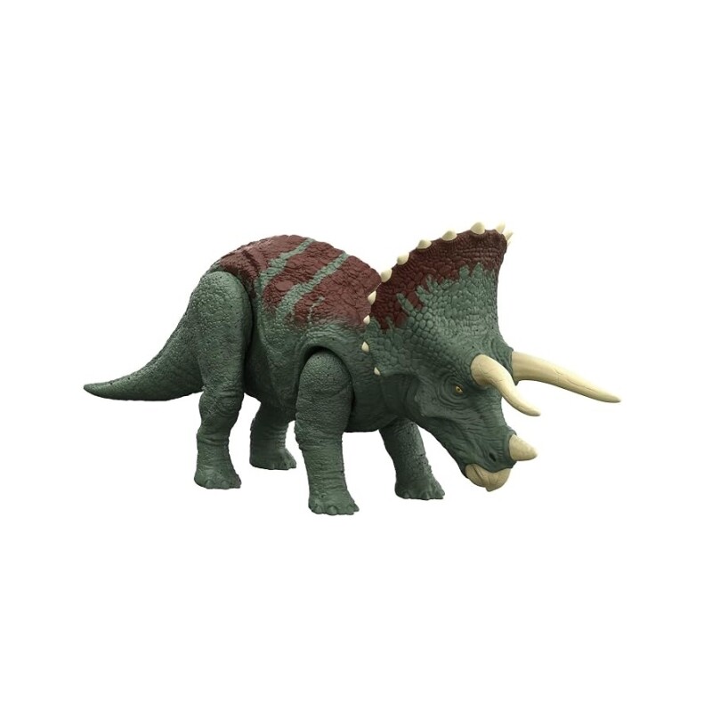 Jurassic World Triceratops Ruge y Ataca - Mattel JURASSIC WORLD - TRICERATOPS RUGE Y ATACA