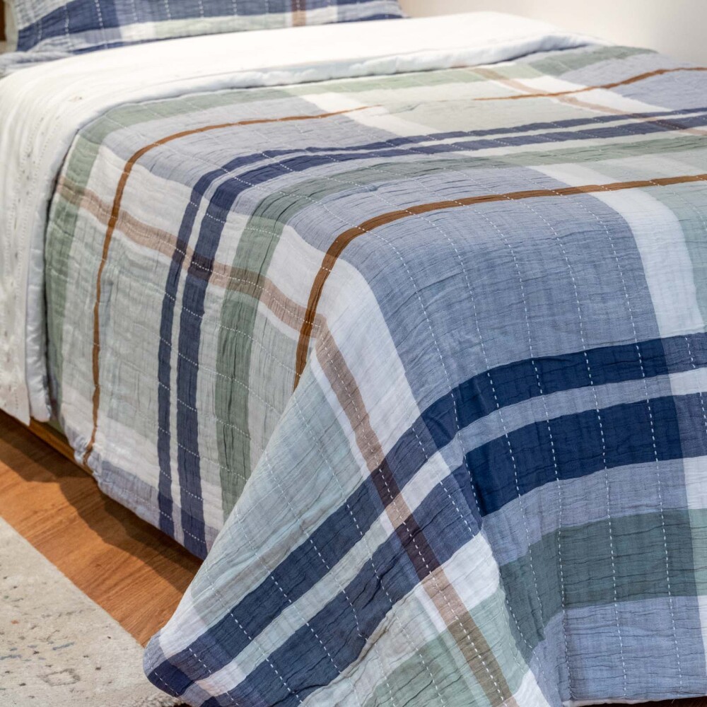 CUBRECAMA KIDS 1 PLAZA ALGODON-Y-POLIESTER MULTICOLOR COTTON GAUZE