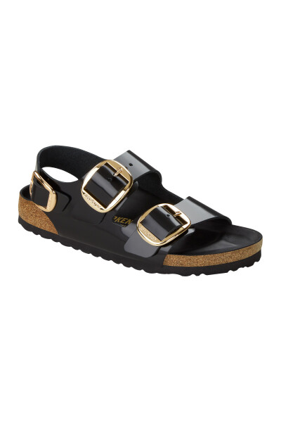 Sandalia Milano Bb Lena High Shine - Estrecho Negro